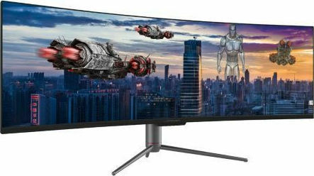 LC-Power LC-M49-DQHD-120-C-Q Ultrawide VA Curved Monitor 49" 5120x1440 view 2