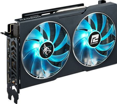 PowerColor Radeon RX 7600 XT 16GB GDDR6 Hellhound OC Graphics Card view 3