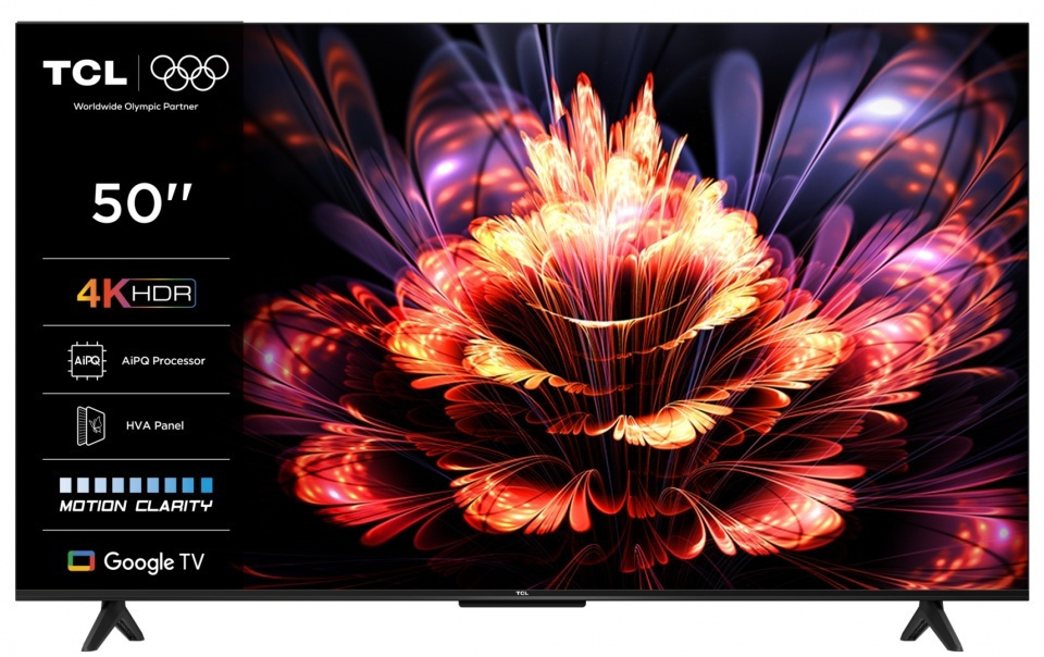 TCL Smart Television 50" 4K UHD LED 50V6C (2025) view 1