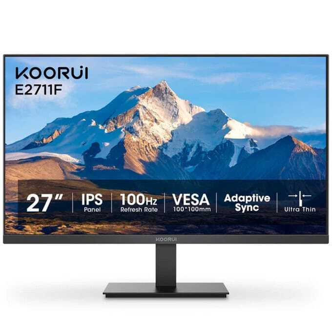 Koorui E2711F IPS Gaming Monitor 27" FHD 1920x1080 view 1