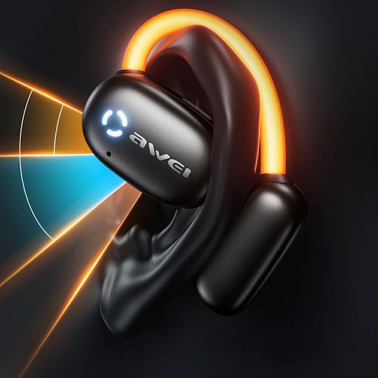 Awei TZ13 Earbud Bluetooth Handsfree Earphones Black view 3