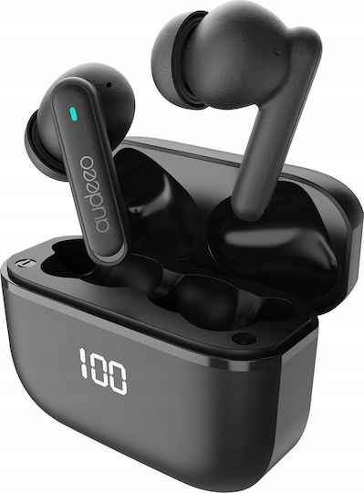 Audeeo AO-EANC2 In-ear Bluetooth Handsfree Earphones with Charging Case Black view 1