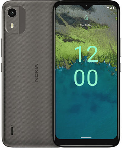 Nokia C12 Dual SIM (3GB/64GB) Charcoal view 1