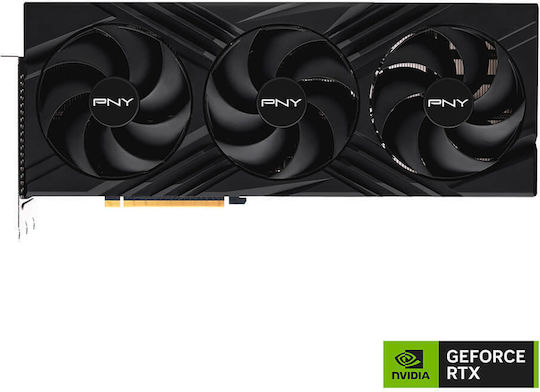 PNY GeForce RTX 4080 Super 16GB GDDR6X TF VERTO OC Graphics Card vista 2
