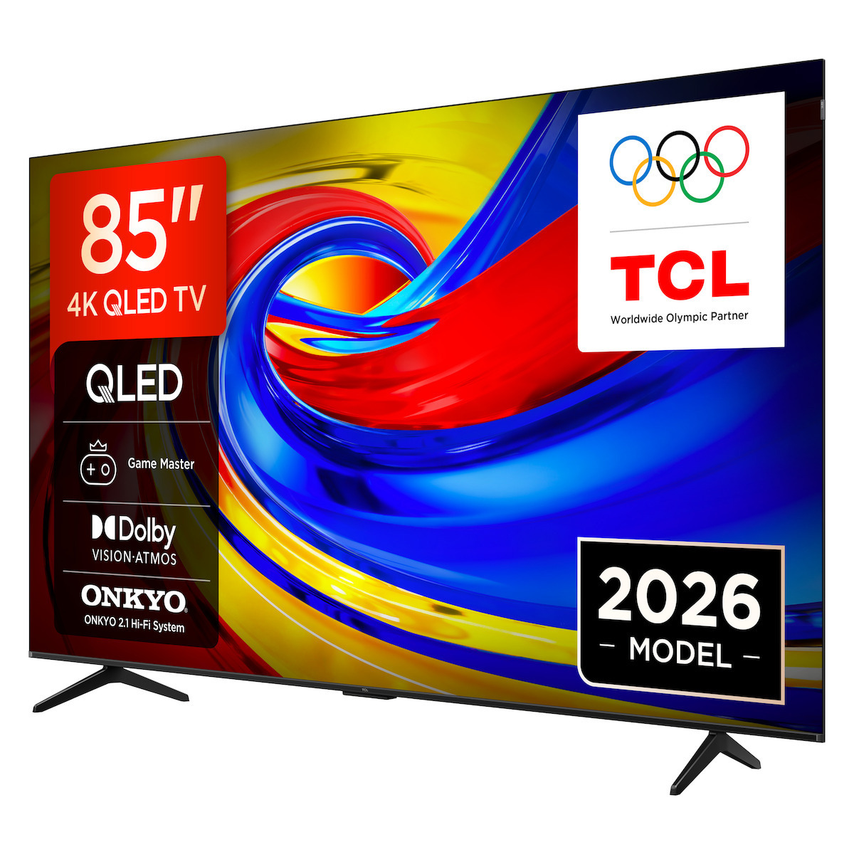 TCL Smart TV 85" 4K UHD QLED P7L HDR (2026) 85P7L Ansicht 2