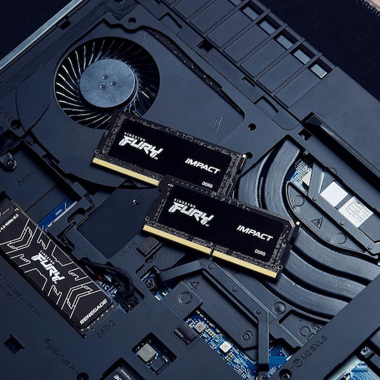 Kingston Fury Impact DDR5 Memory Module 1x16GB Speed 6000 for Laptop KF560S38IB-16 view 4
