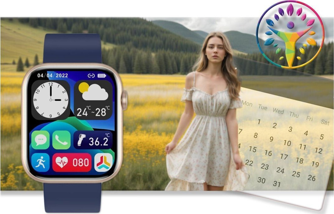 Smartwatch Gravity Gt3-4 Granatowy vy 2