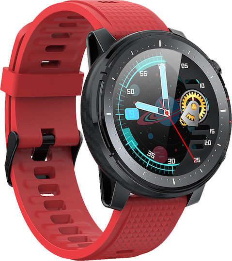 DAS.4 ST08 Smartwatch with Heart Rate Monitor (Black) view 3