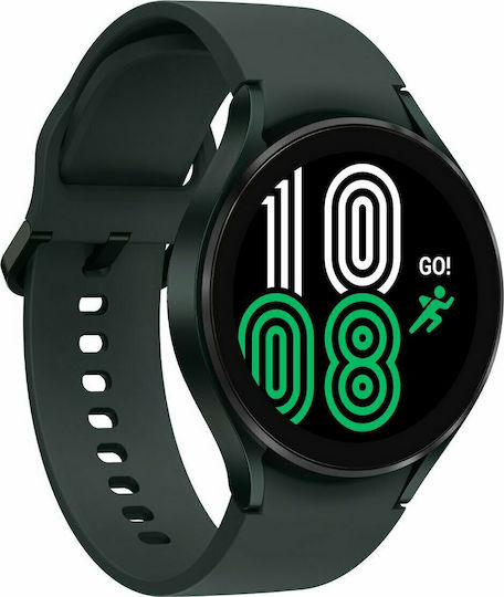 Samsung Galaxy Watch4 LTE Aluminium 44mm Waterproof with eSIM and Heart Rate Monitor (Green) view 3