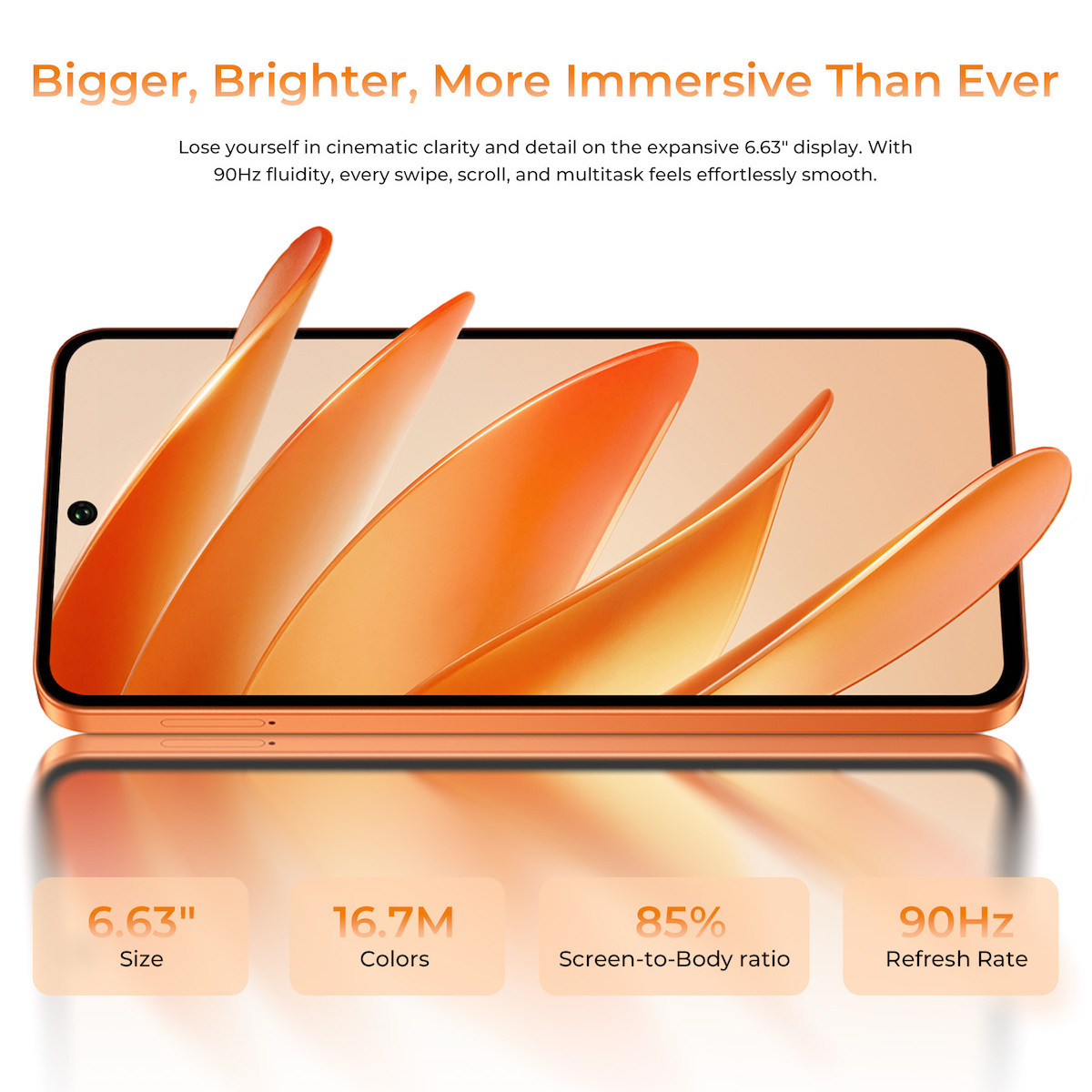 Oukitel C26 Dual SIM (6/128GB) Gold view 8