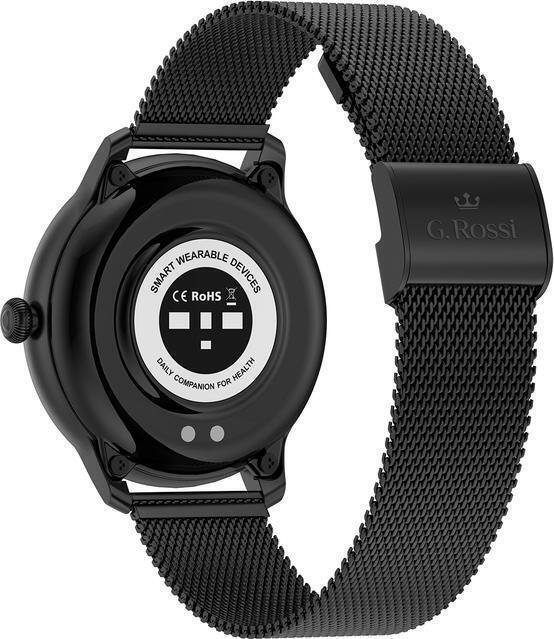 Gino Rossi SW020-2 Smartwatch with Heart Rate Monitor (Black) view 4