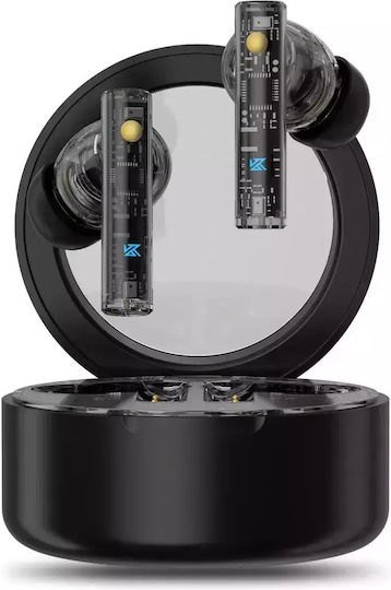 KZ Carol In-ear Bluetooth Handsfree Earphones with Charging Case Black view 1