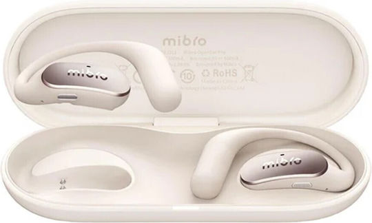 Mibro OpenEar Pro Open Ear Bluetooth Handsfree Earphones with Sweat Resistance and Charging Case White