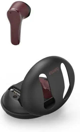HAMA Spirit Unchained Earbud Bluetooth Handsfree Earphones with Charging Case Red view 2