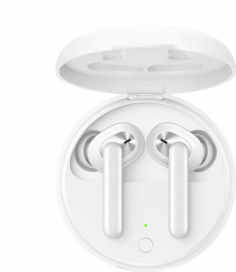 Oppo Enco W31 In-ear Bluetooth Handsfree Earphones with Sweat Resistance and Charging Case White