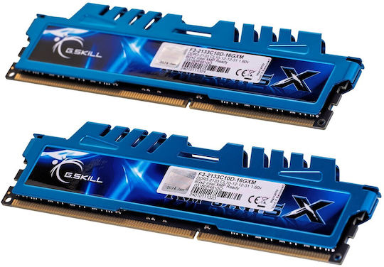G.Skill RipjawsX DDR3 16GB RAM with 2x8GB Modules and Speed 2133 for Desktop F3-2133C10D-16GXM view 7
