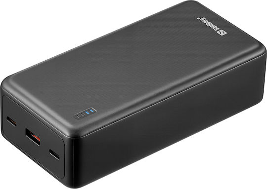 Sandberg Saver Power Bank 27000mAh with USB-A Port and USB-C Port Black view 1
