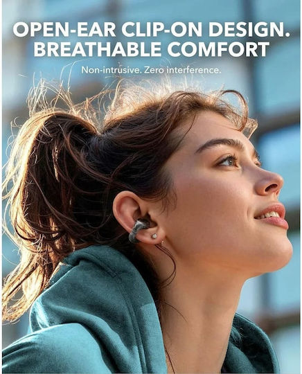 Soundcore by Anker C30i Open Ear Bluetooth Handsfree Earphones with Sweat Resistance and Charging Case Black view 6