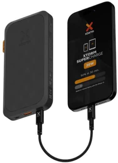 Xtorm Fuel Power Bank 10000mAh 20W Quick Charge 3.0 Black vista 5