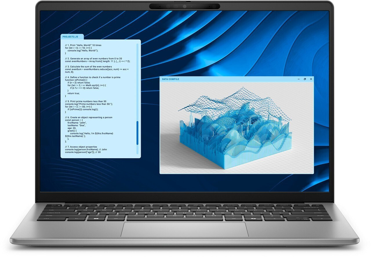 Dell Latitude 5455 14" FHD+ (Snapdragon-X Plus X1P-42-100/16GB/512GB SSD/W11 Pro) (International English Keyboard)