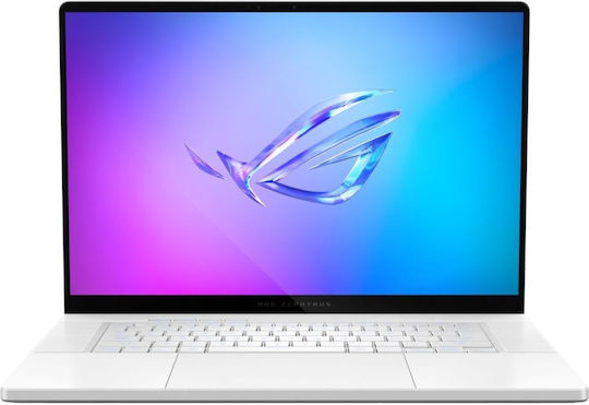 Asus ROG Zephyrus G16 (GA605WV-QR091) 16" OLED QHD+ 240Hz (Ryzen AI 300 Series-AI 9 HX 370/16GB/1TB SSD/GeForce RTX 4060/W11 Home) Platinum White (US Keyboard) view 1