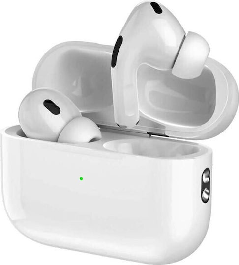 Pavareal D5 In-ear Bluetooth Handsfree Earphones with Charging Case White view 1