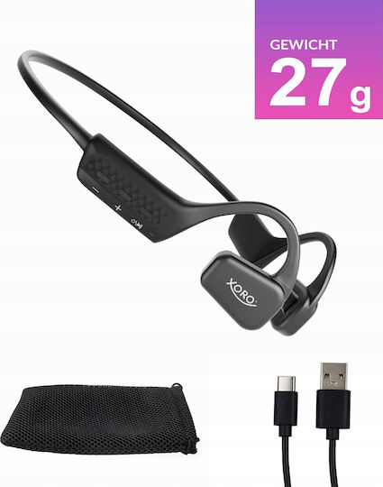 Xoro Khb In-ear Bluetooth Handsfree Earphones Black view 4