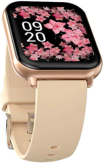 HiFuture FutureFit Zone 2 Smartwatch with Heart Rate Monitor (Pink) vista 6