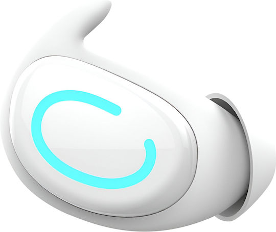 Avizar In-ear Bluetooth Handsfree Earphones White view 1