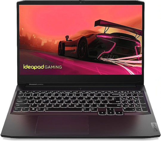 Lenovo IdeaPad Gaming 3 15ACH6 15.6" IPS FHD (Ryzen 5-5500H/64GB/512GB SSD + 960GB SSD/GeForce RTX 2050/W11 Home) Shadow Black (US Keyboard) view 1