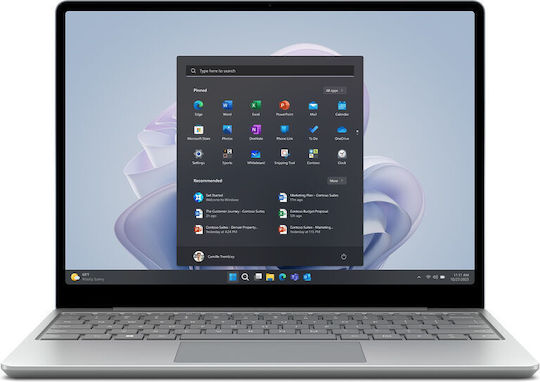 Microsoft Surface Laptop Go 3 12.4" Touchscreen (i5-1235U/16GB/256GB SSD/W11 Pro) Platinum (ES Keyboard)