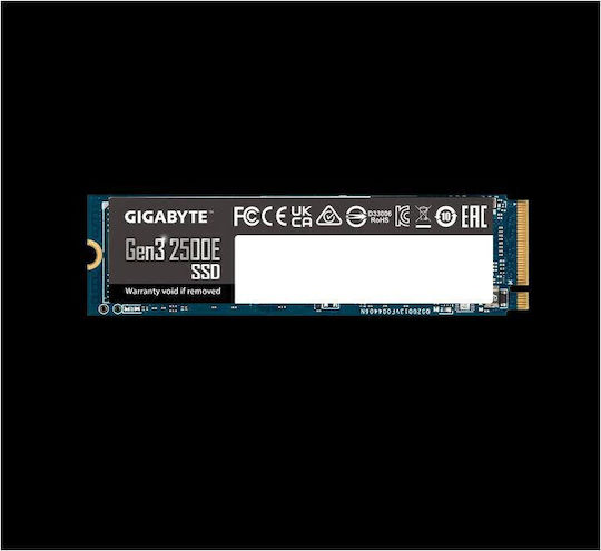 Gigabyte Gen3 2500E SSD 1TB M.2 Type with PCI Express 3.0 Connection G325E1TB view 7