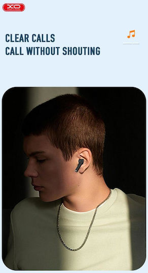 XO X20 Square Ring TWS In-ear Bluetooth Handsfree Earphones with Charging Case White view 4