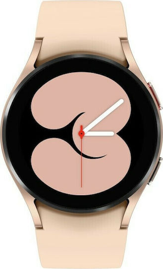 Samsung Galaxy Watch4 LTE Aluminium 40mm Waterproof with eSIM and Heart Rate Monitor (Pink Gold) view 1