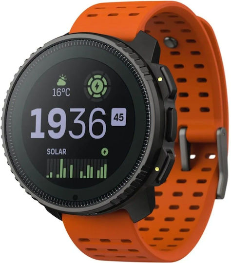 Suunto Vertical Solar Stainless Steel 49mm Waterproof Smartwatch with Heart Rate Monitor (Canyon) view 4