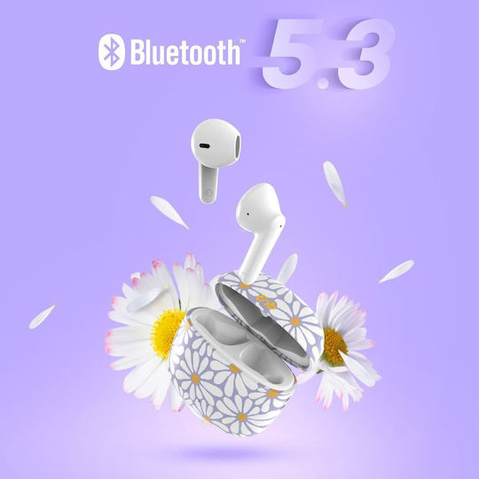 T'nB In-ear Bluetooth Handsfree Earphones with Charging Case Flor view 7