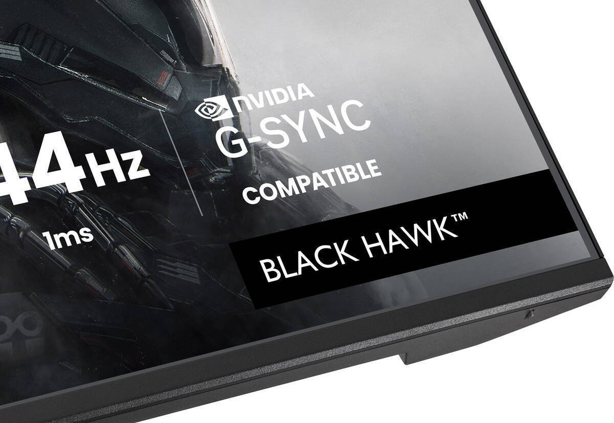 Iiyama G-Master Black Hawk IPS Monitor 27" QHD 2560x1440 144Hz view 7