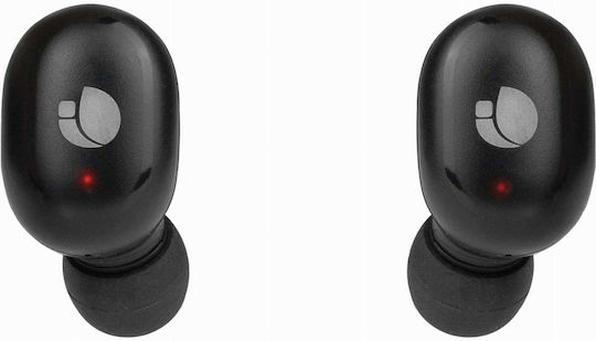 NGS Artica 400 In-ear Bluetooth Handsfree Earphones with Charging Case Black vue 4