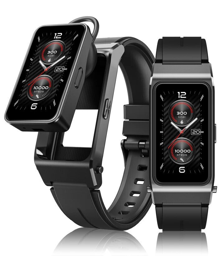 Oukitel BT11 Titanium Smartwatch with Heart Rate Monitor Black