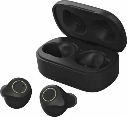 DAS.4 AR01 In-ear Bluetooth Handsfree Earphones with Charging Case Black view 1