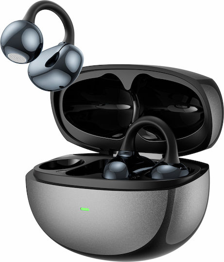 Wiwu Ai306 Open Ear Bluetooth Handsfree Headphones with Charging Case Black vista 2