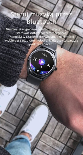 G.Rossi SW011-1 Smartwatch (Black) view 2
