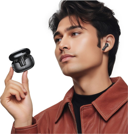 Usams IF27 In-ear Bluetooth Handsfree Earphones with Charging Case Black view 4