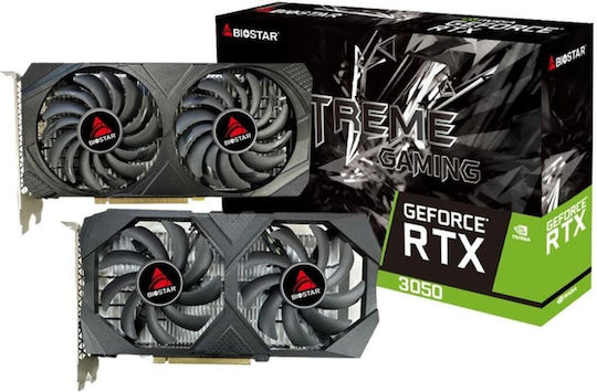 Biostar GeForce RTX 3050 6GB GDDR6 Graphics Card view 3