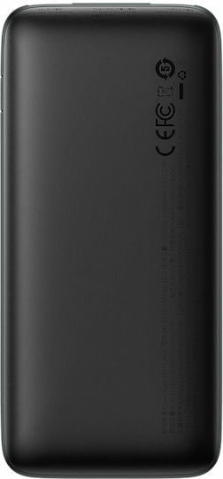 Baseus Bipow Pro Power Bank 10000mAh 22.5W with 2 USB-A Ports and USB-C Port Black view 3