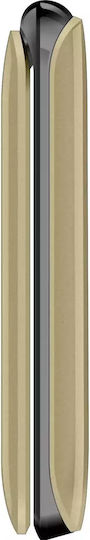 Bea-fon C245 Dual SIM Mobile with Buttons Gold view 5
