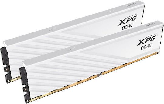 Adata Lancer Blade 32GB DDR5 RAM with 2 Modules (2x16GB) and 5600 Speed for Desktop (AX5U5600C4616G-DTLABWH) vue 3