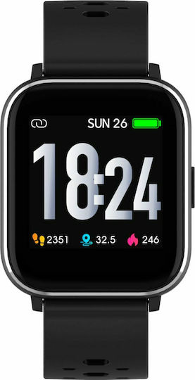 Denver SW-162 Smartwatch with Heart Rate Monitor (Black) vue 2