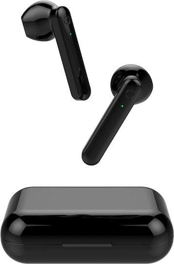 Forever TWE-110 Earbud Bluetooth Handsfree Earphones with Charging Case Black view 4