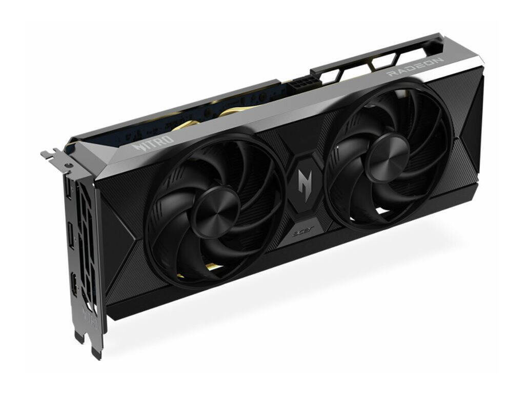 Acer Radeon RX 9060 XT 8GB GDDR6 Nitro Radeon™ XT OC Graphics Card DP.Z4UWW.P01 view 5